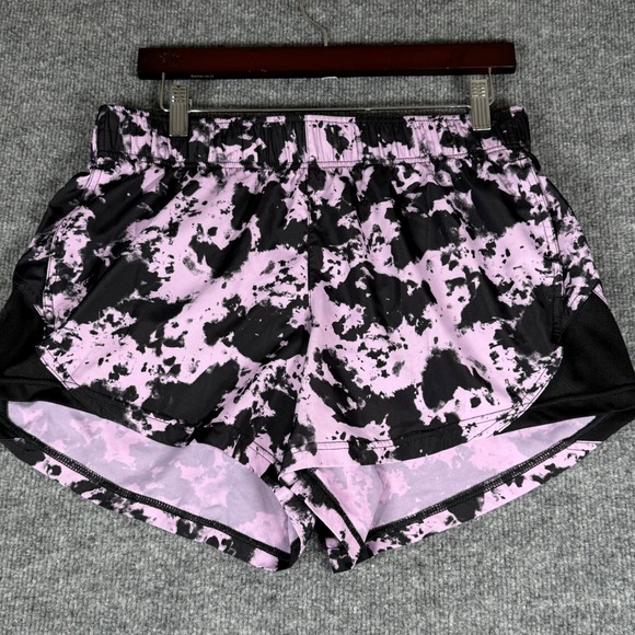 Athletic Works Running Shorts Size M 8 10 Lined Zippered Pocket Activewear Gym - Picture 1 of 11